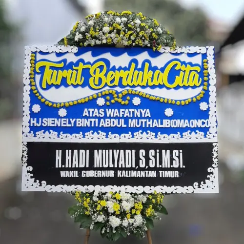 Karangan Bunga Duka Cita Damai